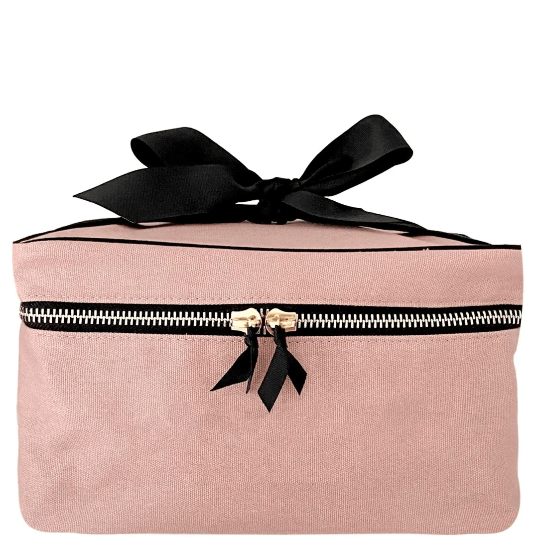 Large Beauty Box with Insert Organizer 'Vanity' – Pink/Blush