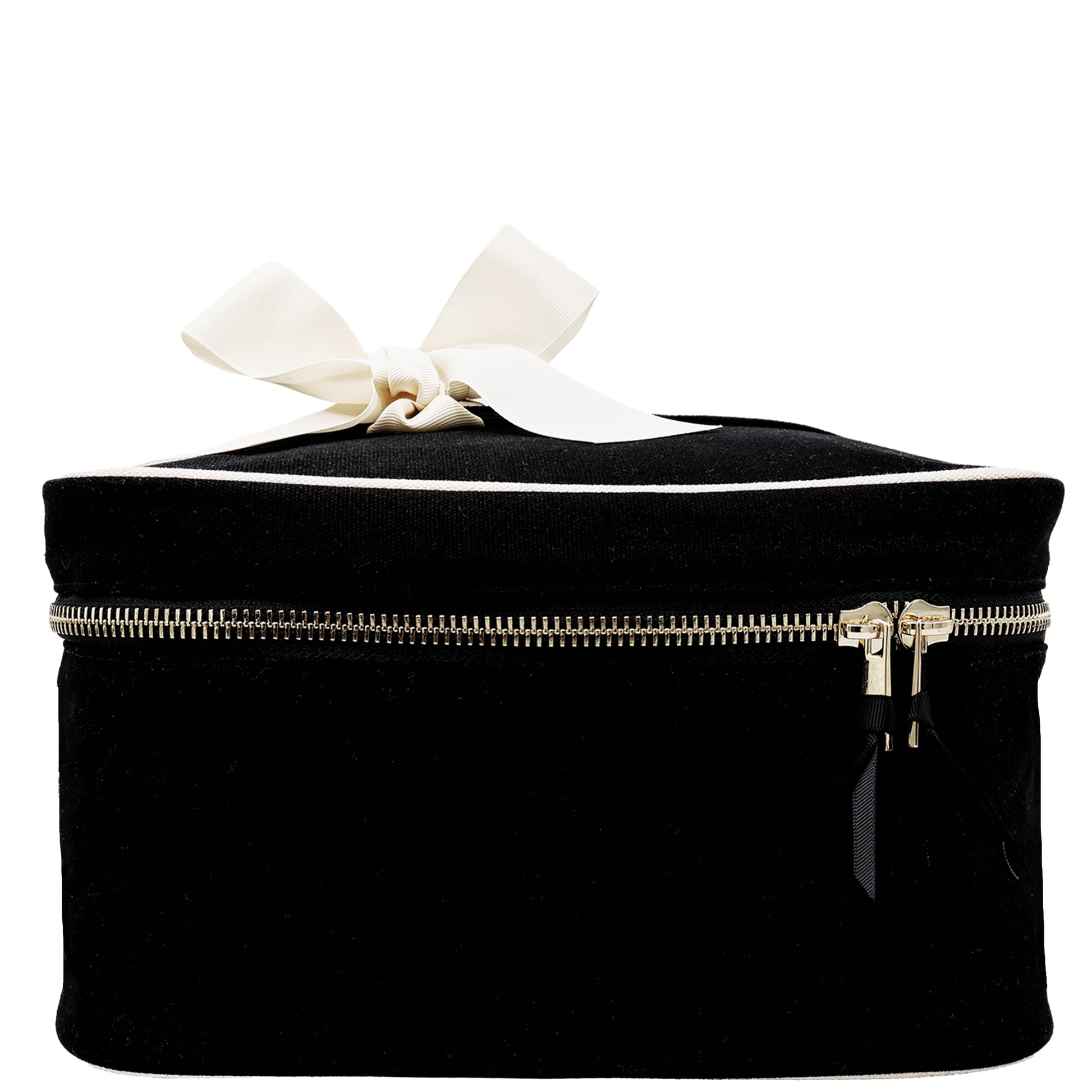 My Vanity Large Beauty Box with Insert Organizer, black, stylish and spacious by Bag-all, perfect for makeup and skincare.
