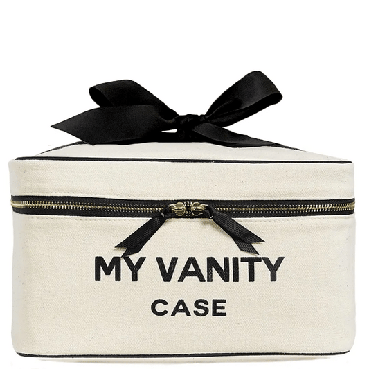 My Vanity Large Beauty Box with Insert Organizer, Cream