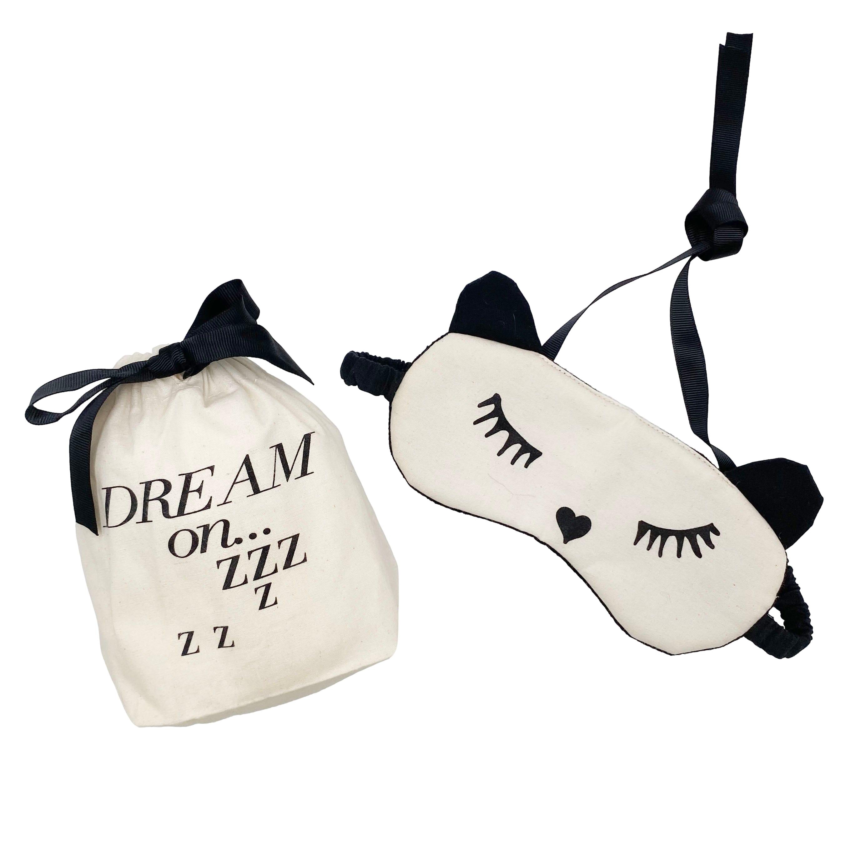Sleeping Mask with Case, Cream | Bag-all