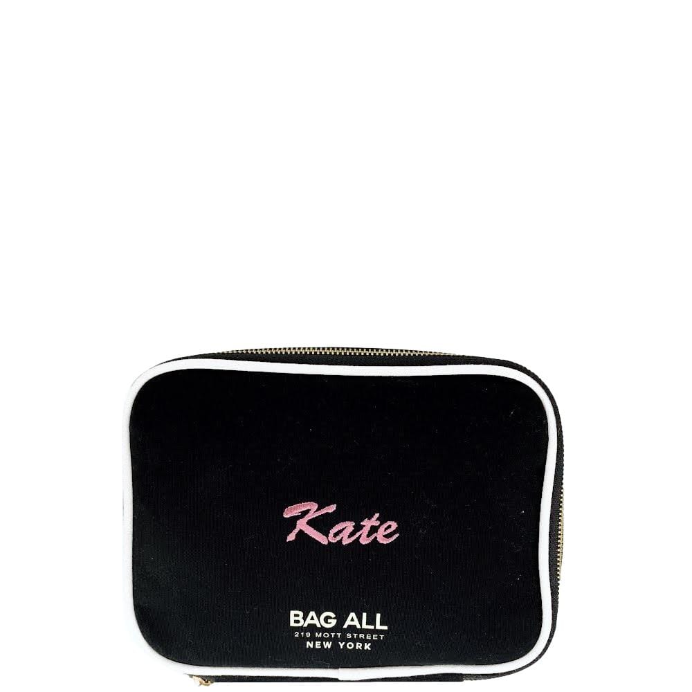 Double Toiletry/Beauty Case, Black - Bag-all