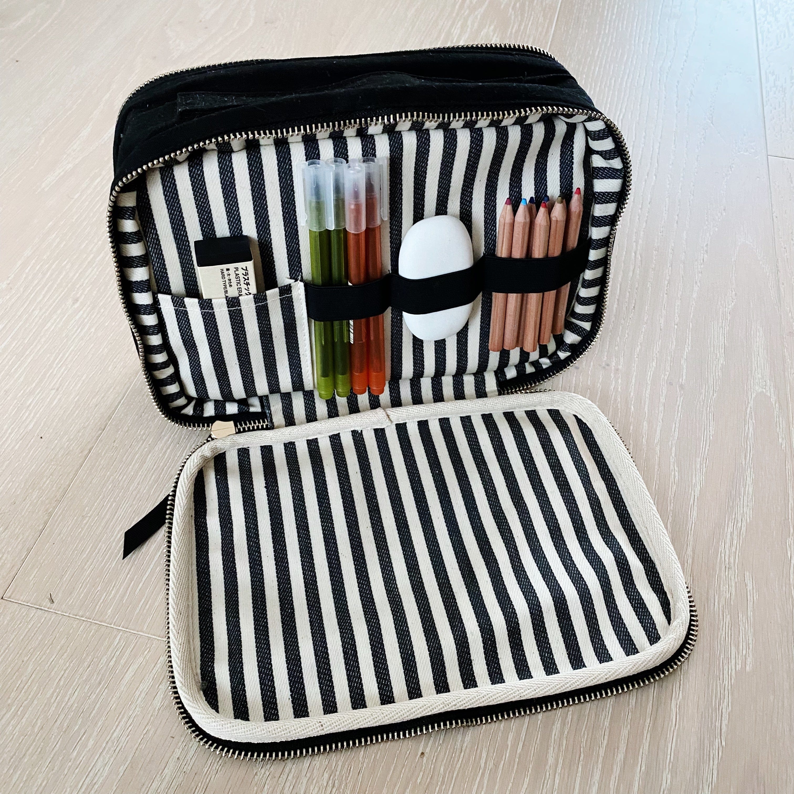 Lined water proof interior case from bag-all