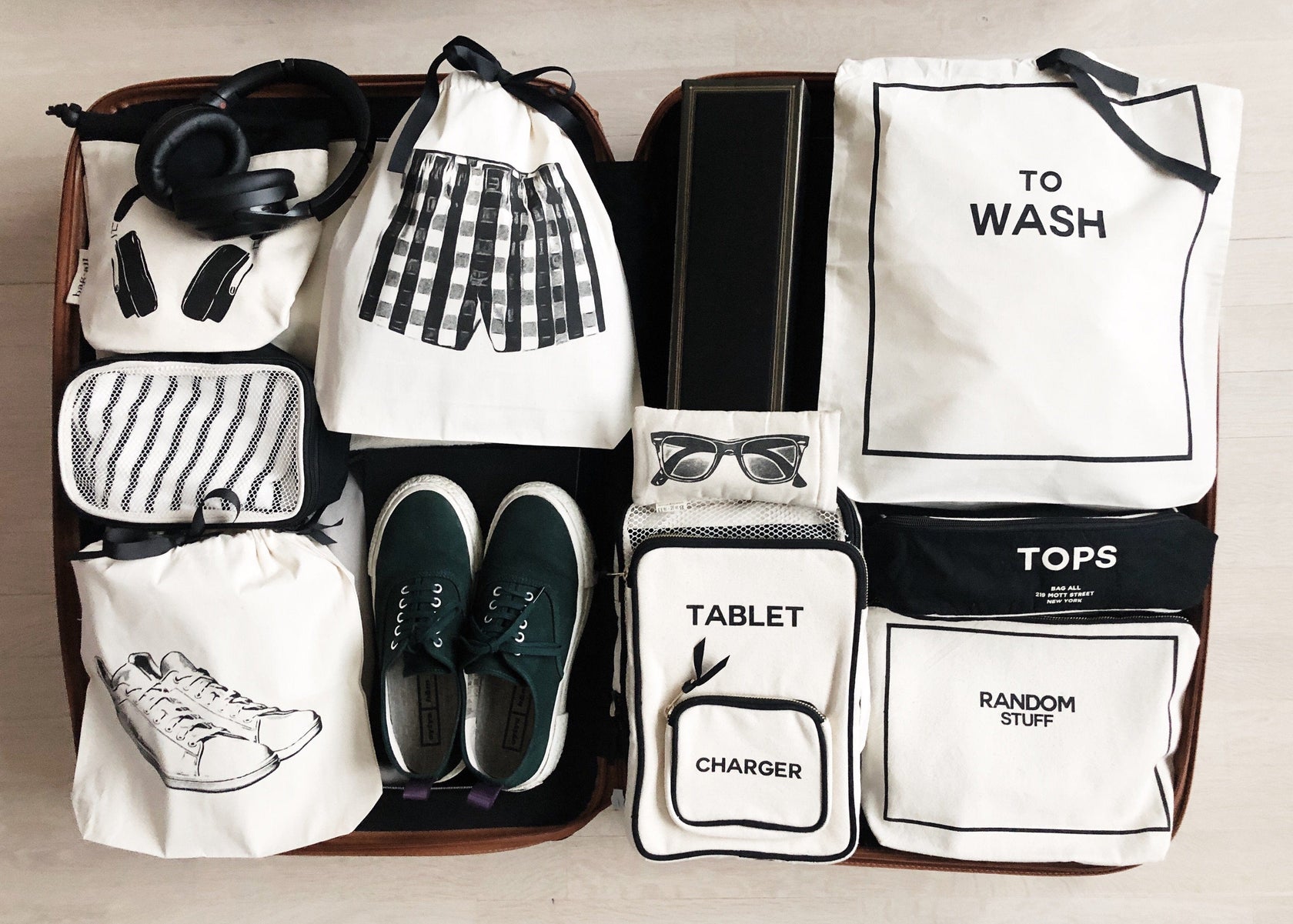 White Sneaker Shoe Bag | Bag-all
