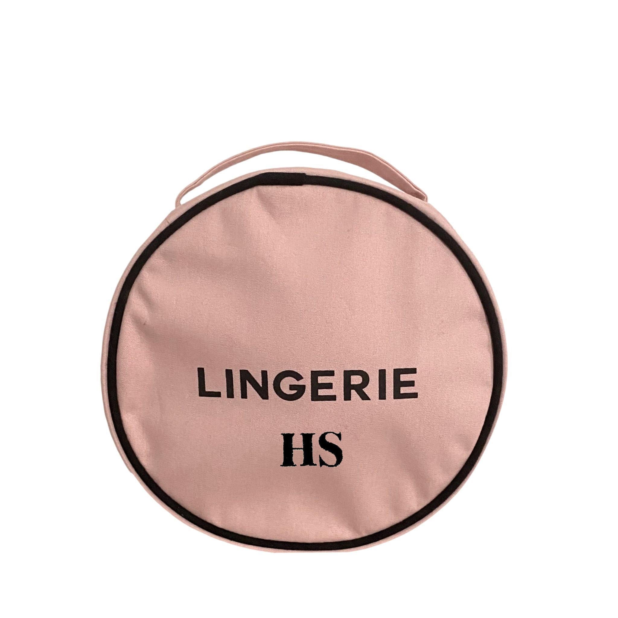 Round Lingerie Case Pink - Bag-all