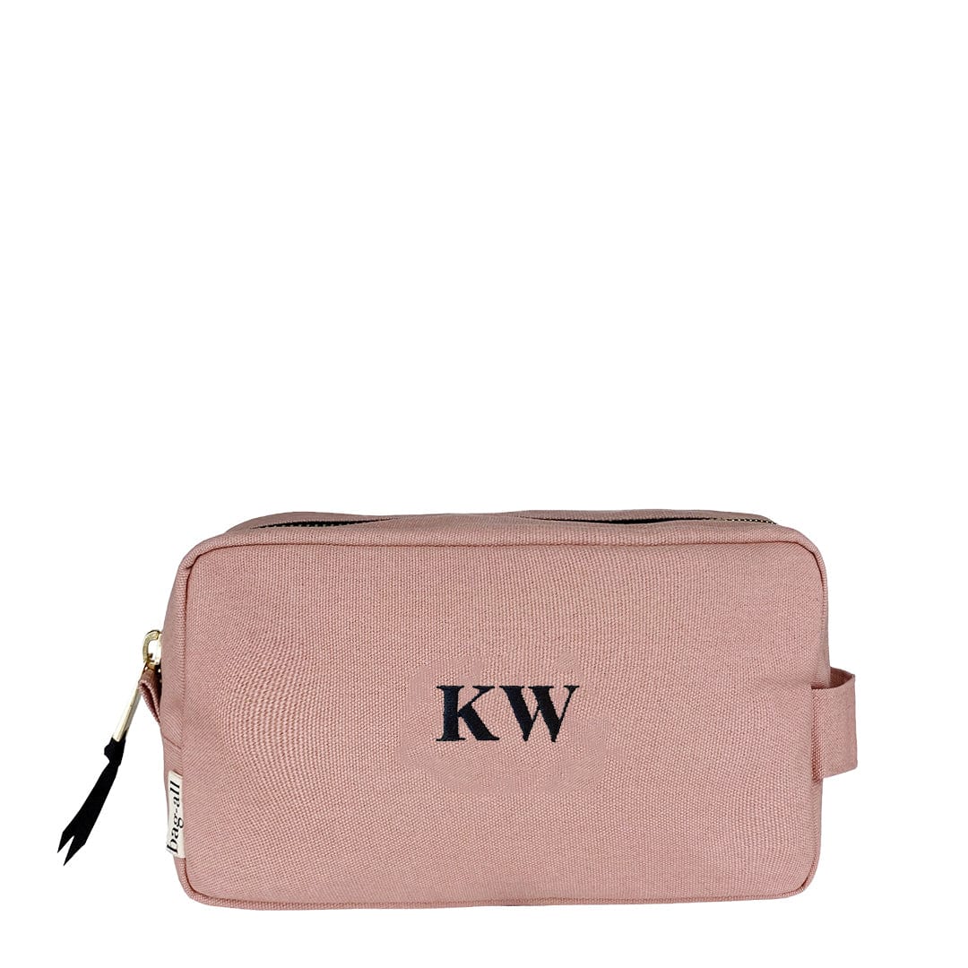 My Skin Care - Organizing Pouch, Coated Lining, Personalize, Pink/Blush