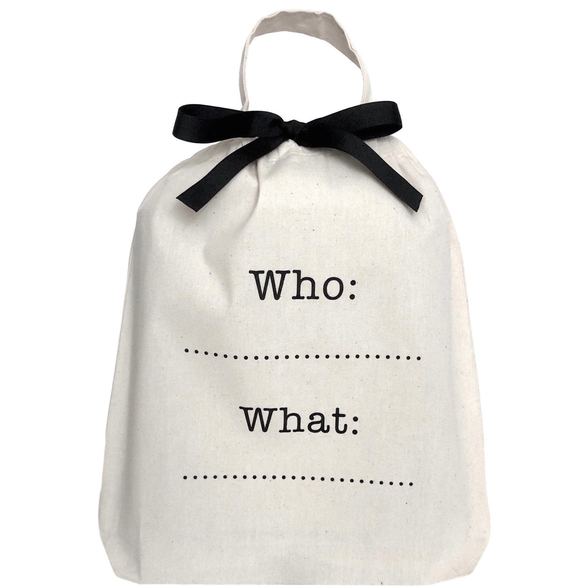 Who: What: Bag - Bag-all
