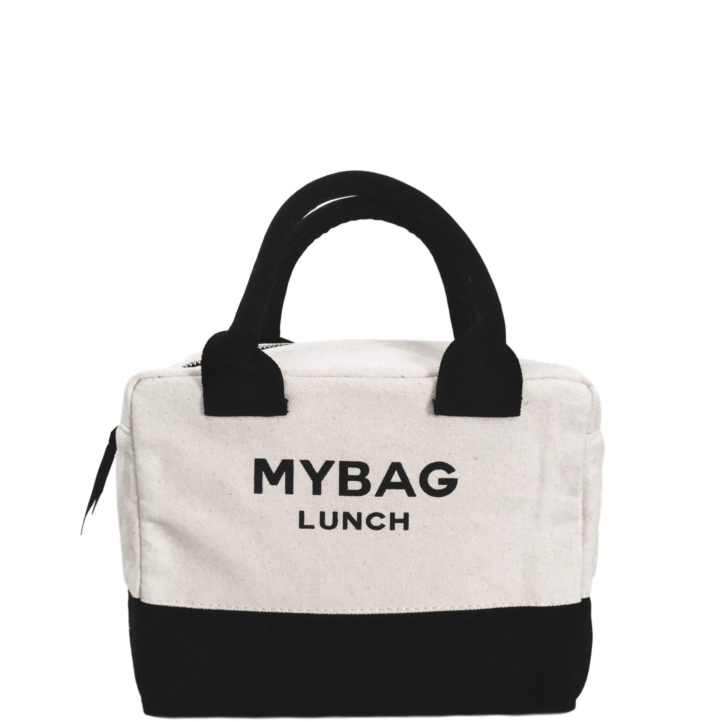 
                                      
                                        Insulated lunch box with a black handle. 
                                      
                                    