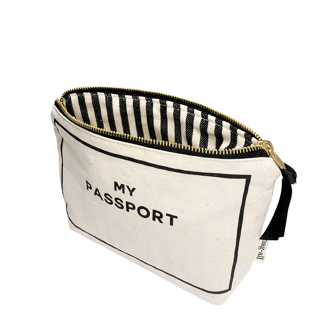 
                                      
                                        Passport & Travel Document Pouch, Personalized, Cream - Bag-all
                                      
                                    