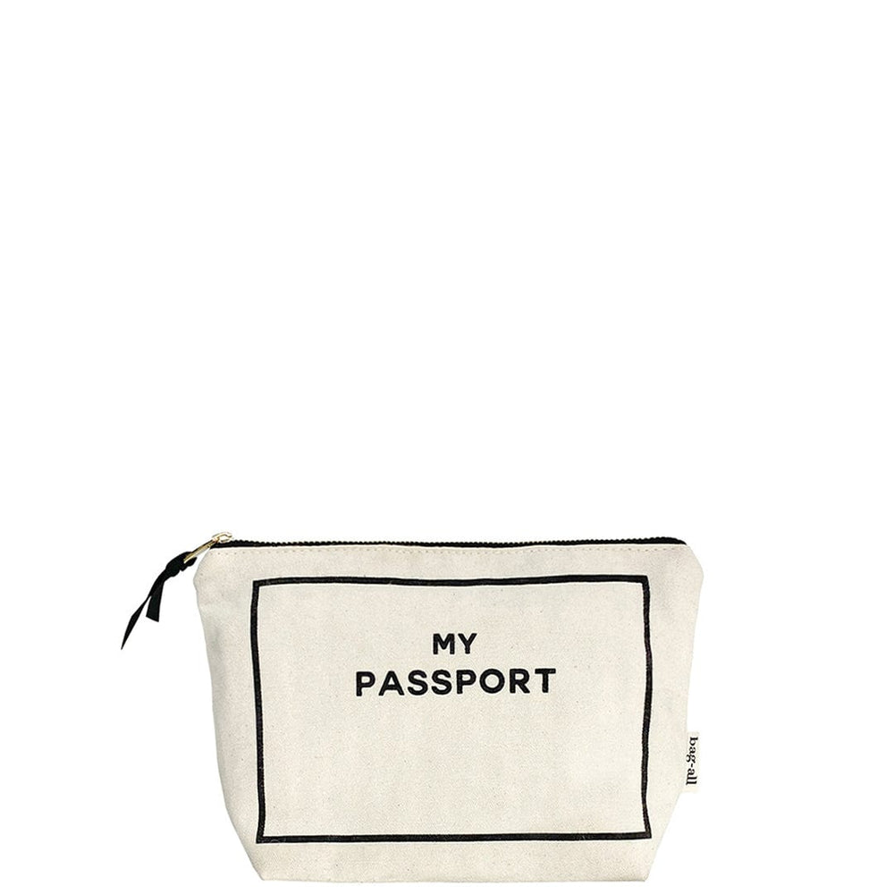 Passport & Travel Document Pouch, Personalized, Cream - Bag-all