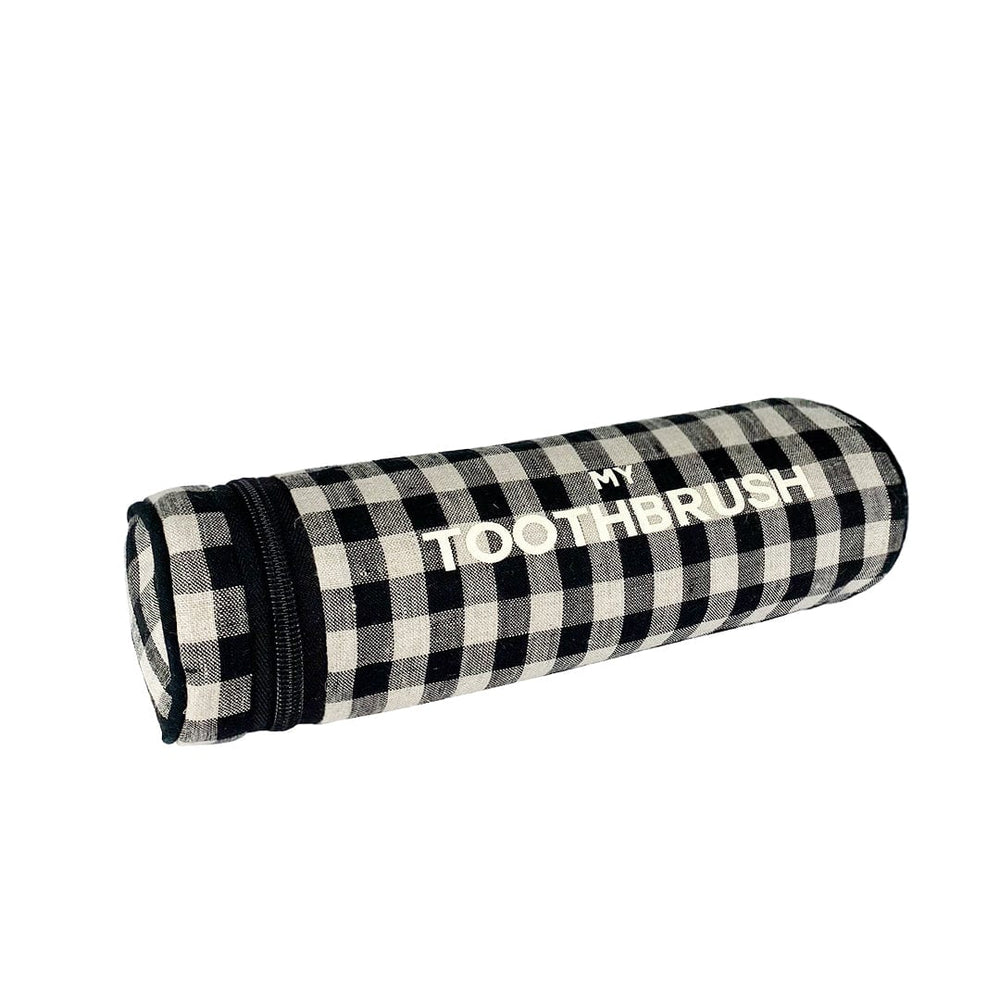 
                                      
                                        Toothbrush Travel Case, Packing Organizer, Gingham - Bag-all
                                      
                                    