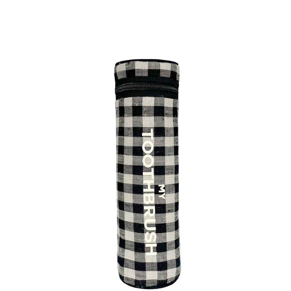 
                                      
                                        Toothbrush Travel Case, Packing Organizer, Gingham - Bag-all
                                      
                                    
